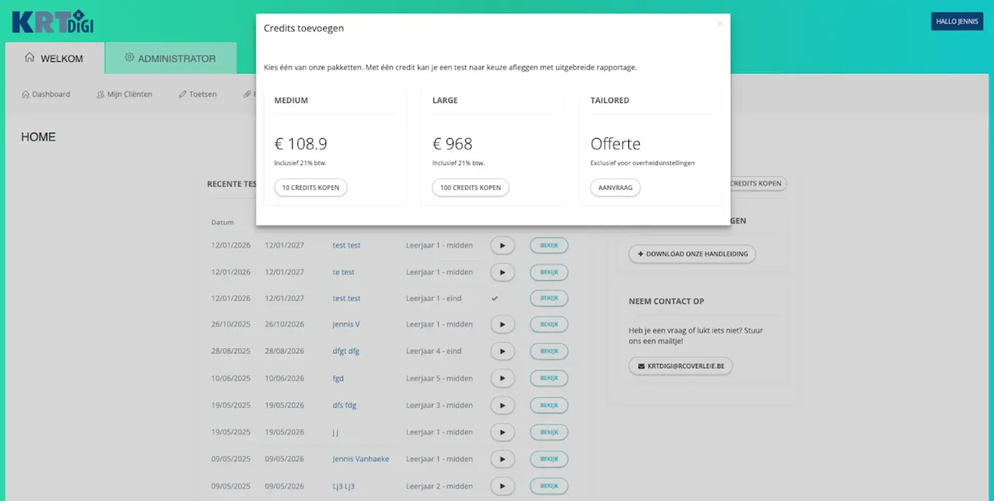 KRTR - Peppol-compliant facturatie