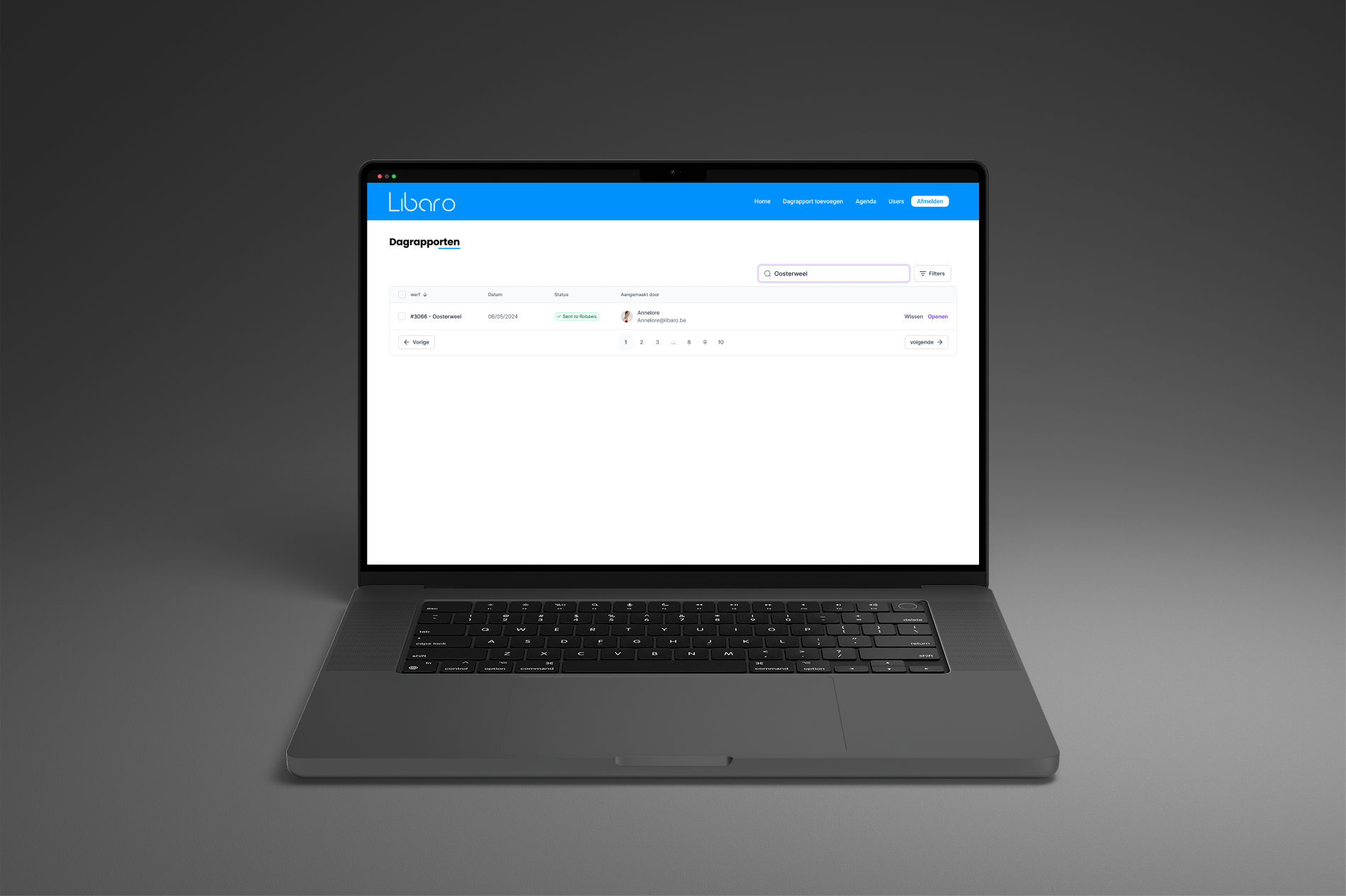 De Dagrapporten App voor teamleaders