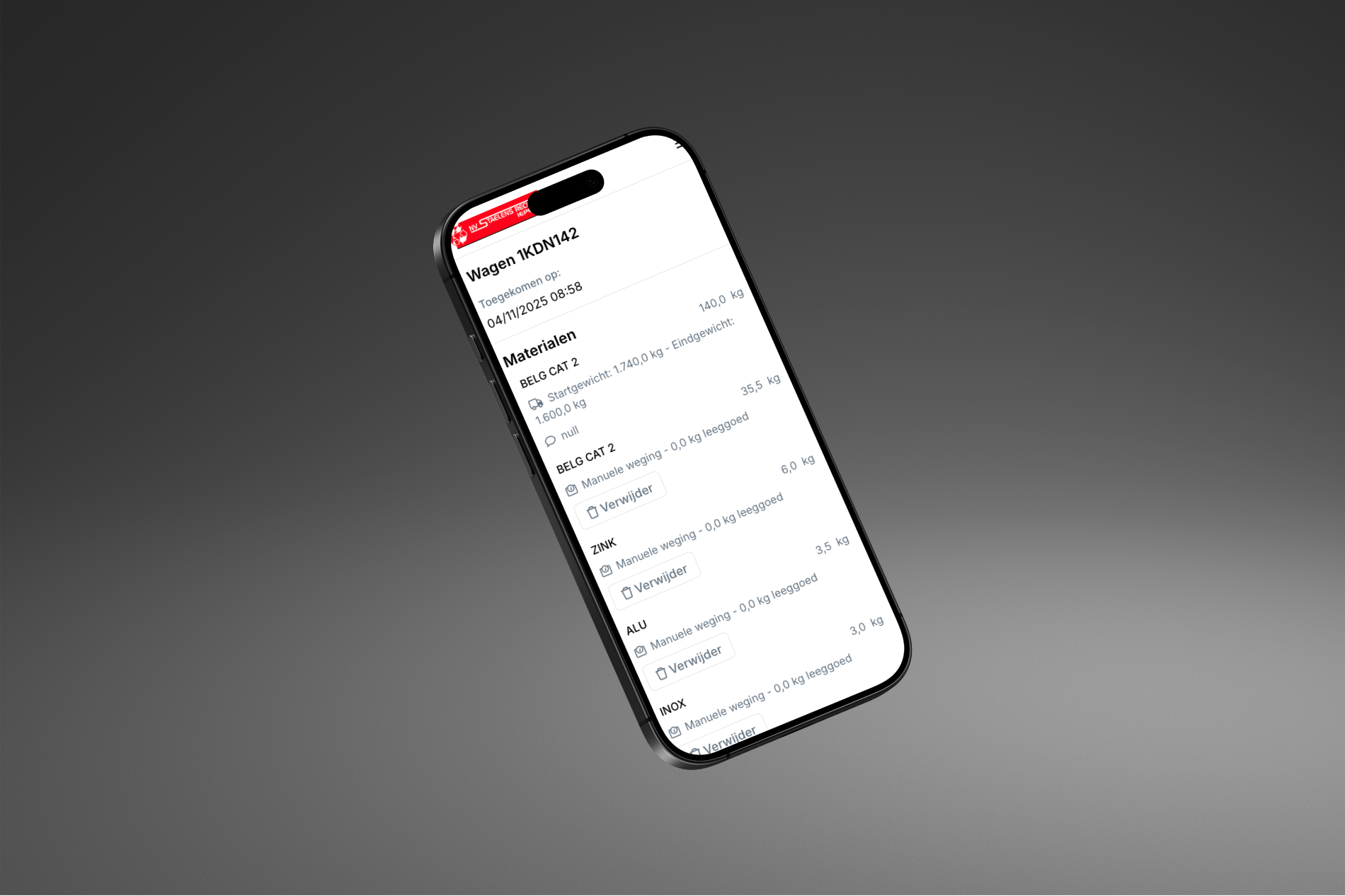 Eén app van weegbrug tot kassa